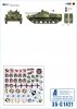 Star Decals 35-C1421 War in Ukraine 22 Ukrainian BMP-1 and BMP-3 in 2022-24 1/35
